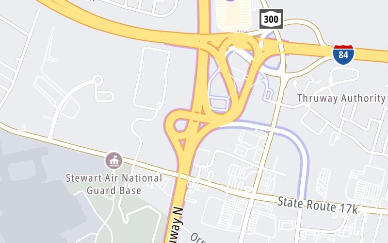Airport/SWF / I-84 / NY Routes 17K & 300