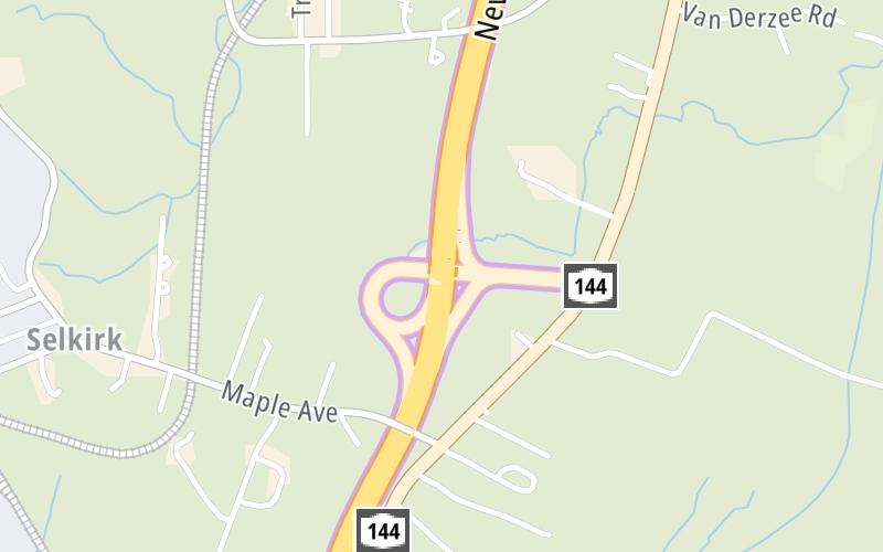 NY Route 144 / NY Route 396 / Selkirk