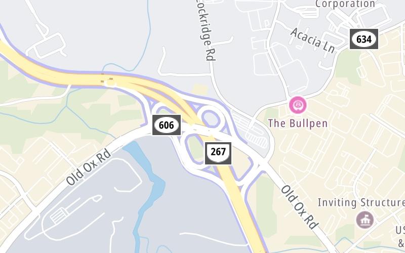 8A W/8B E: SR 606