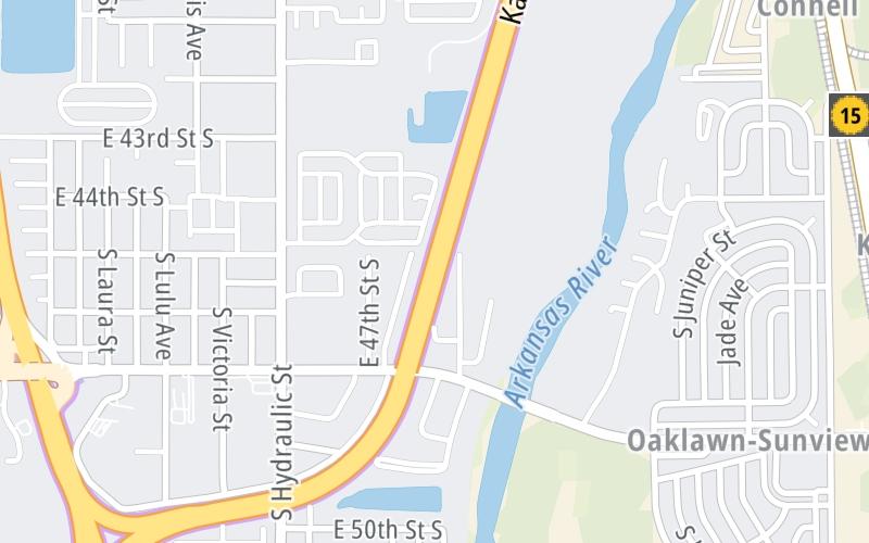 Wichita K-15/I-135/235 Zone Gantry