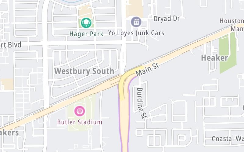 U.S. Hwy 90 Alt West / Chimney Rock Road
