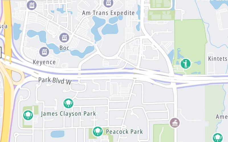 Hamilton Lakes Drive Plaza WB