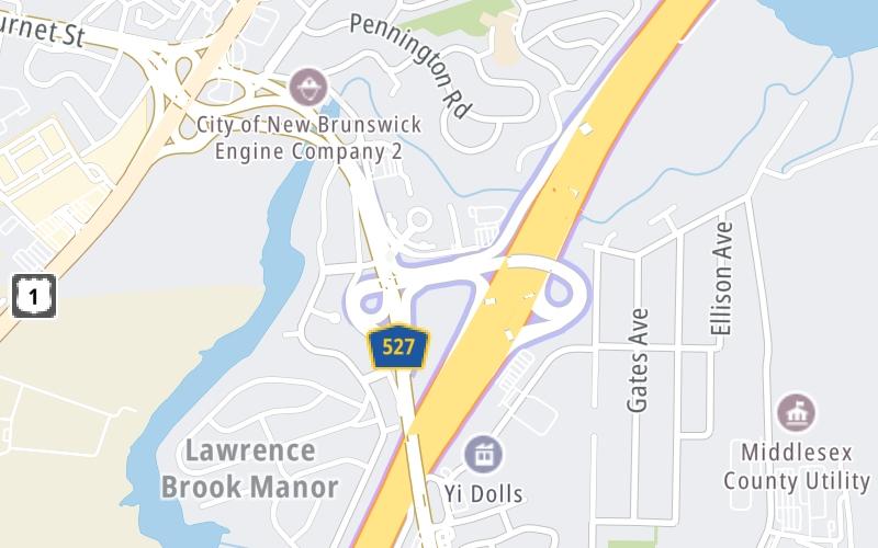 New Brunswick Toll Plaza