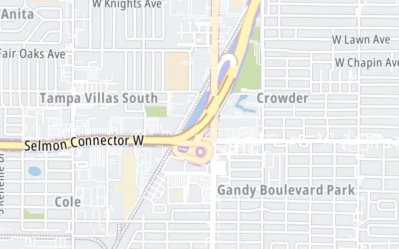 Selmon West Plaza WB