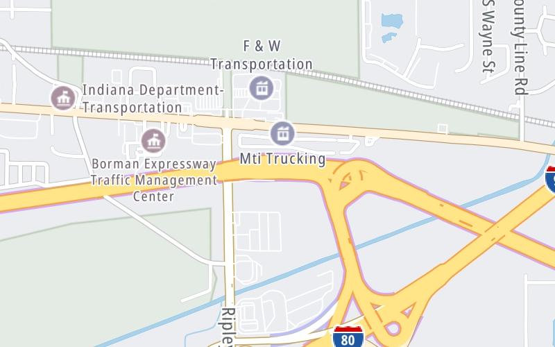 Lake Station Toll Plaza EB