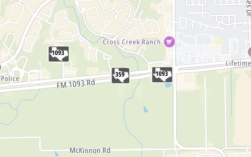 Cross Creek / TX Heritage Pkwy EB Onramp