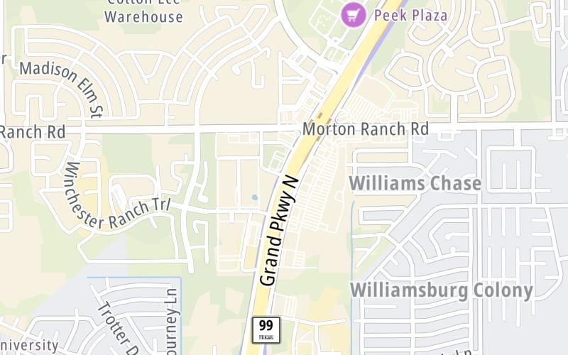 Morton Ranch Road Ramp Gantry