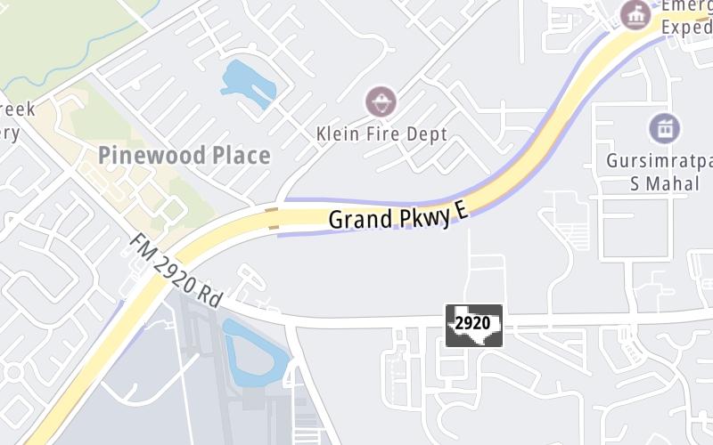 FM 2920 / Boudreaux Road Ramp Gantry