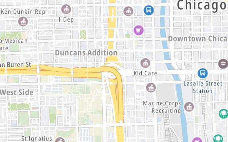  I-290 west / IL 110 (CKC) west (Eisenhower Expressway)  Aurora
