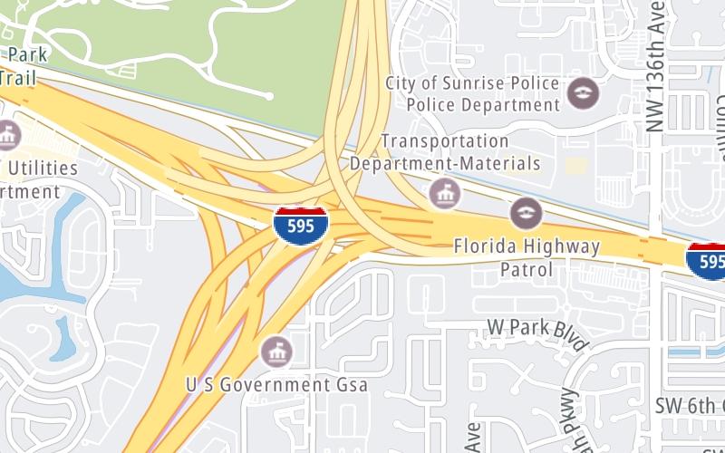 I-75 & Alligator Alley / Sawgrass Expy