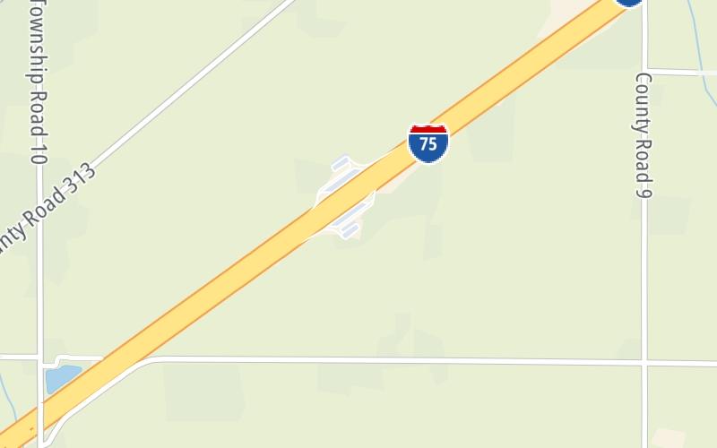I-75 NB Rest Area Hancock County