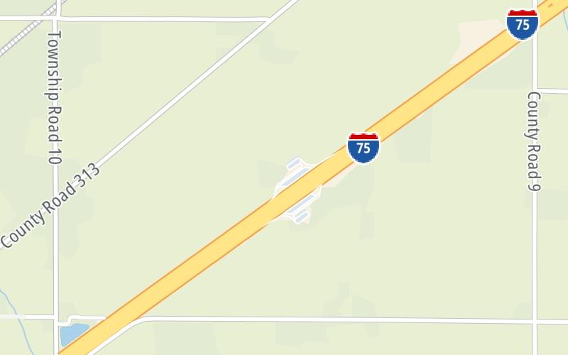 I-75 SB Rest Area Hancock County