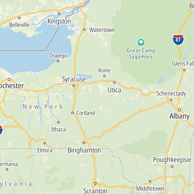 Maps Of The State Of New York