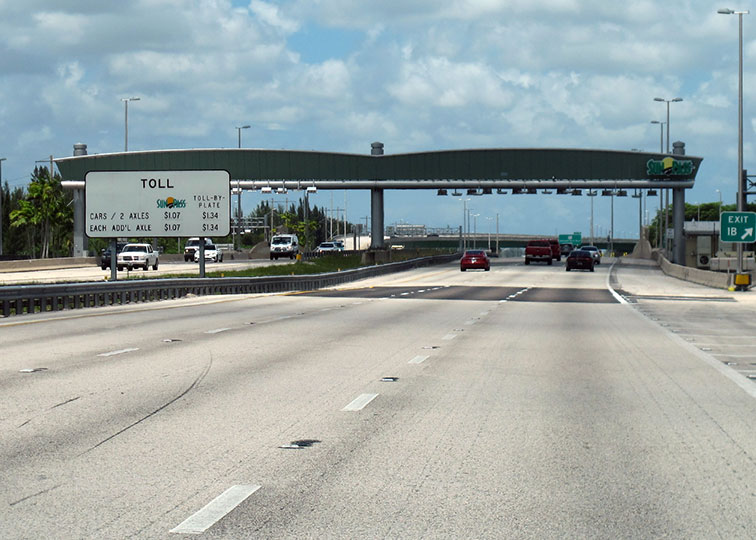 Sunrise AET Toll Gantry