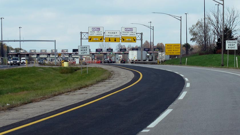 How Much Is The Indiana Toll Road Indiana Toll Road At Eastpoint Toll Barrier