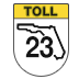 First Coast Expressway road marker