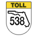 Poinciana Parkway road marker