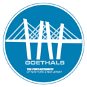 Goethals Bridge road marker