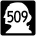 Road marker: SR 509 Expressway