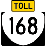 Chesapeake Expressway road marker