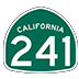 CA 241 road marker