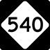 Triangle Expressway road marker